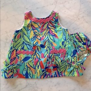 Lily Pulitzer dress with matching bloomer